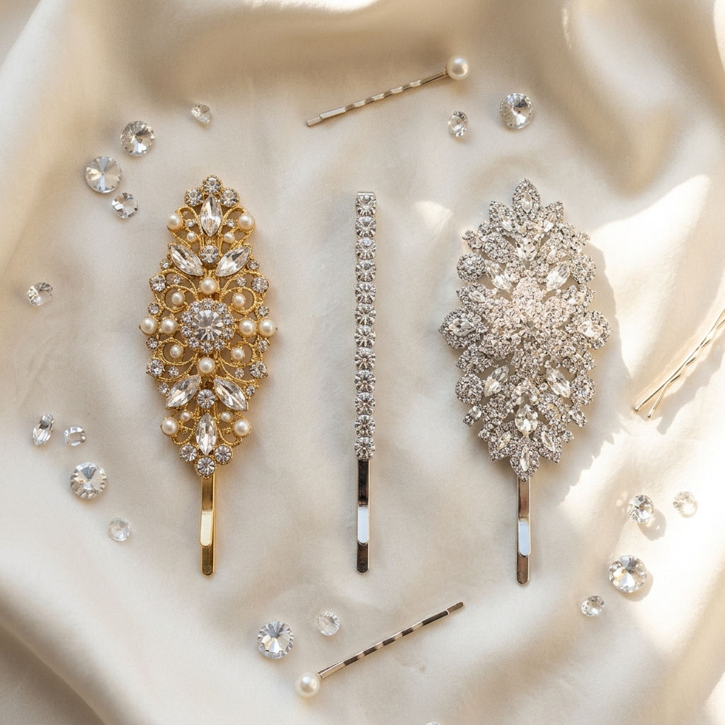 Comment choisir un pic à chignon en strass : le guide complet - illustration