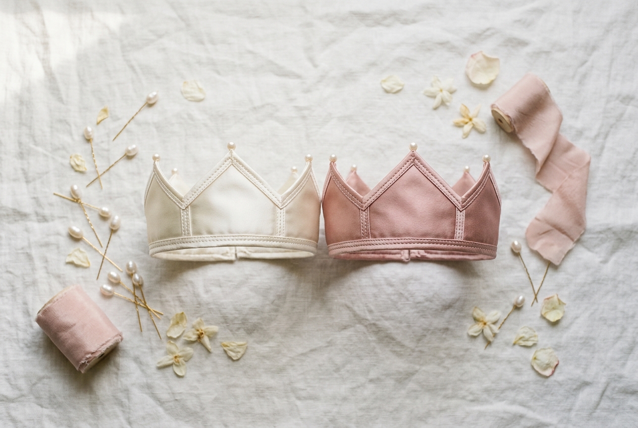 Comment choisir un(e) couronne en satin - illustration